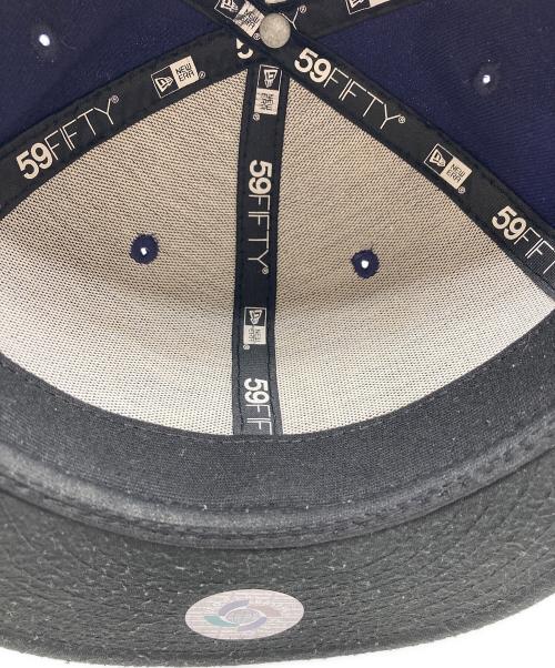 New Era（ニューエラ）New Era (ニューエラ) キャップ ネイビー サイズ:7 3/4の古着・服飾アイテム