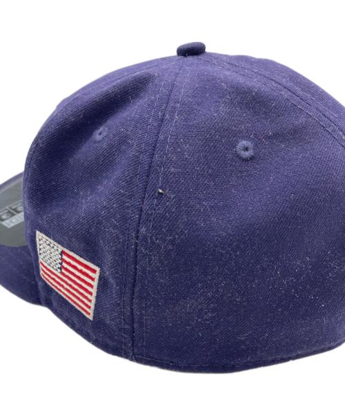New Era（ニューエラ）New Era (ニューエラ) キャップ ネイビー サイズ:7 3/4の古着・服飾アイテム