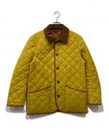 MACKINTOSH LONDON（マッキントッシュ ロンドン）の古着「ポリエステルキルティングブルゾン」｜イエロー