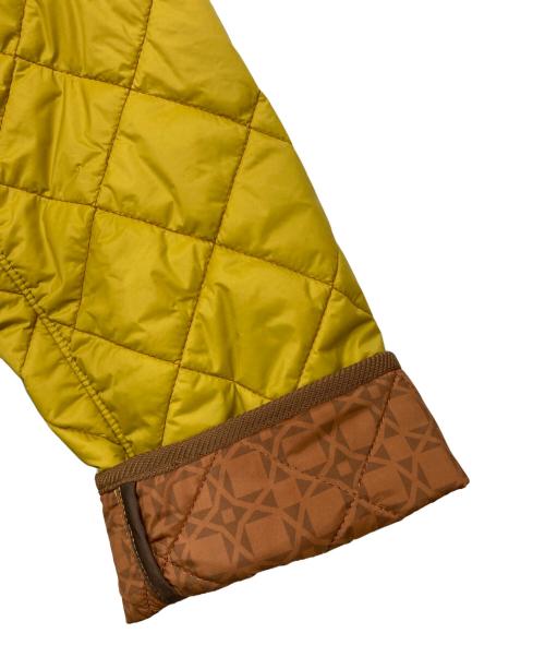 MACKINTOSH LONDON（マッキントッシュ ロンドン）MACKINTOSH LONDON (マッキントッシュ ロンドン) ポリエステルキルティングブルゾン イエロー サイズ:40の古着・服飾アイテム