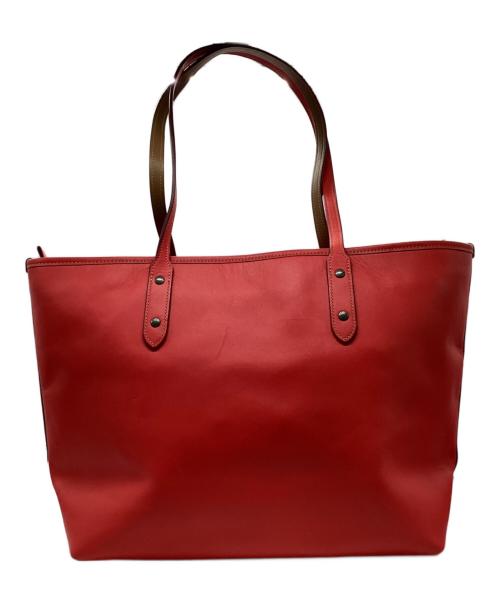 COACH（コーチ）COACH (コーチ) DISNEY (ディズニー) トートバッグ レッドの古着・服飾アイテム