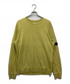 C.P COMPANYシーピーカンパニー）の古着「クルーネックスウェット」｜イエロー