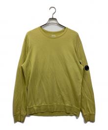 C.P COMPANY（シーピーカンパニー）の古着「クルーネックスウェット」｜イエロー