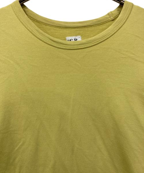 C.P COMPANY（シーピーカンパニー）C.P COMPANY (シーピーカンパニー) クルーネックスウェット イエロー サイズ:Lの古着・服飾アイテム