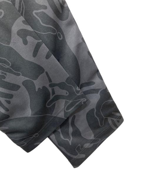 Aape BY A BATHING APE（エーエイプ バイ アベイシングエイプ）AAPE BY A BATHING APE (エーエイプ バイ アベイシングエイプ) ムーンフェイスカモスウェットパンツ ブラック サイズ:Mの古着・服飾アイテム