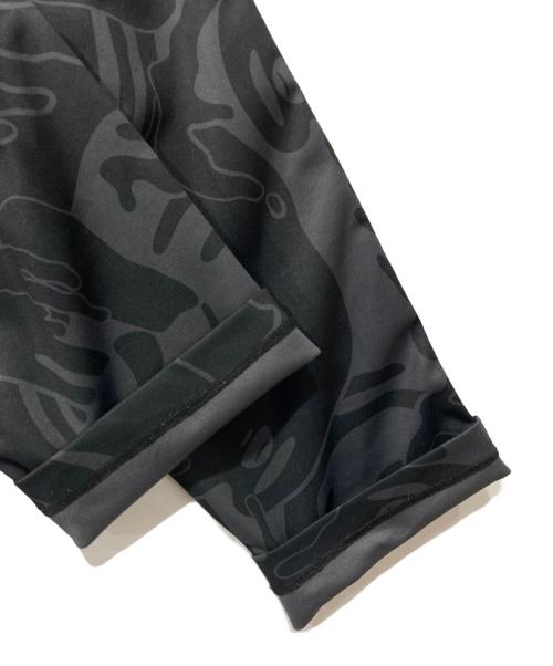 Aape BY A BATHING APE（エーエイプ バイ アベイシングエイプ）AAPE BY A BATHING APE (エーエイプ バイ アベイシングエイプ) ムーンフェイスカモスウェットパンツ ブラック サイズ:Mの古着・服飾アイテム