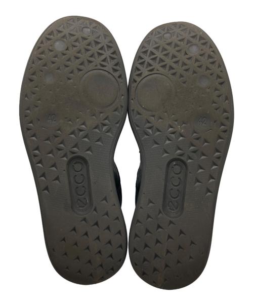 ECCO（エコー）ECCO (エコー) ローカットスニーカー ブラック サイズ:26.5cmの古着・服飾アイテム