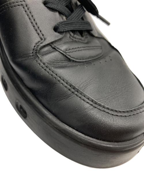 ECCO（エコー）ECCO (エコー) ローカットスニーカー ブラック サイズ:26.5cmの古着・服飾アイテム