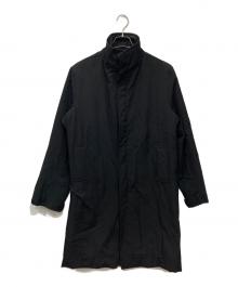 CoSTUME NATIONAL HOMME（コスチューム ナショナル オム）の古着「スタンドカラーコート」｜ブラック