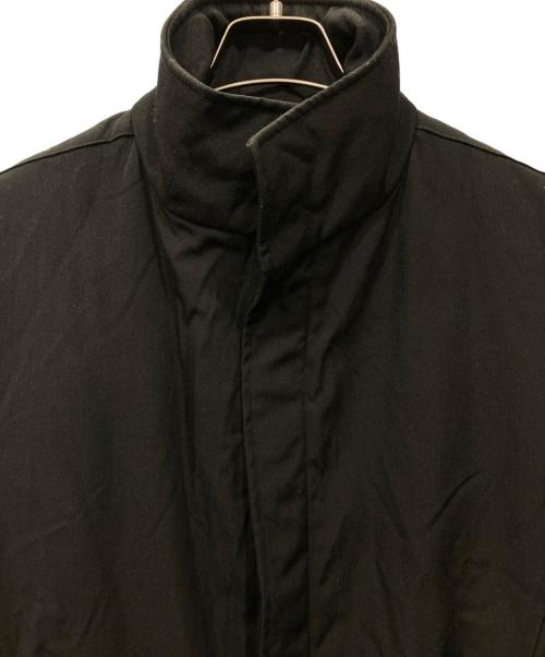 CoSTUME NATIONAL HOMME（コスチューム ナショナル オム）CoSTUME NATIONAL HOMME (コスチューム ナショナル オム) スタンドカラーコート ブラック サイズ:44の古着・服飾アイテム