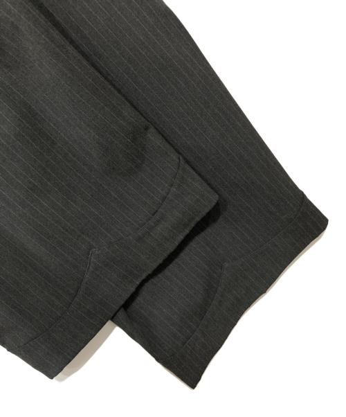 Abuku（アブク）Abuku (アブク) ワイドバギーホックウエスタンスラックス グレー サイズ:Mの古着・服飾アイテム