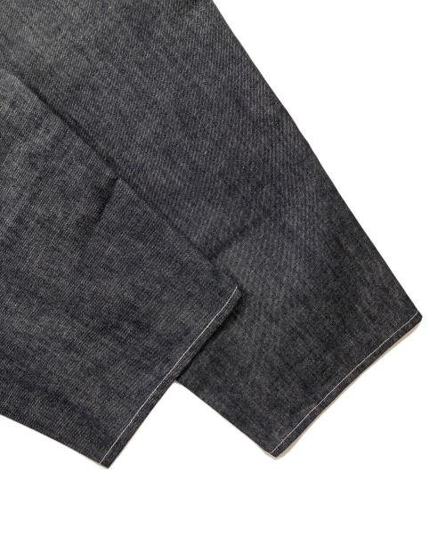 Abuku（アブク）Abuku (アブク) 3レイヤードパールローライズデニム インディゴ サイズ:Lの古着・服飾アイテム