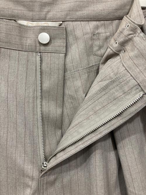Abuku（アブク）Abuku (アブク) ワイドバギーホックウエスタンスラックス ベージュ サイズ:Mの古着・服飾アイテム