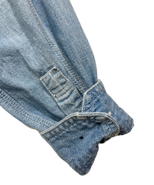 stussy（ステューシー）stussy (ステューシー) シャンブレーシャツ インディゴ サイズ:Sの古着・服飾アイテム