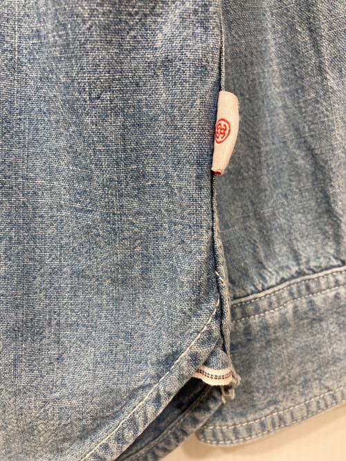 stussy（ステューシー）stussy (ステューシー) シャンブレーシャツ インディゴ サイズ:Sの古着・服飾アイテム
