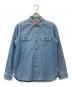 stussy（ステューシー）の古着「シャンブレーシャツ」｜インディゴ