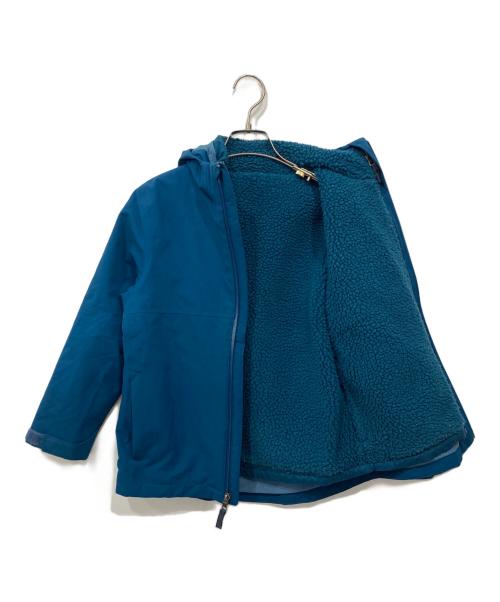 Patagonia（パタゴニア）Patagonia (パタゴニア) キッズ・フォーインワン・エブリデー・ジャケット ブルー サイズ:Sの古着・服飾アイテム