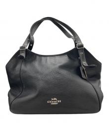 COACH（コーチ）の古着「メドウ トートバッグ」｜ブラック