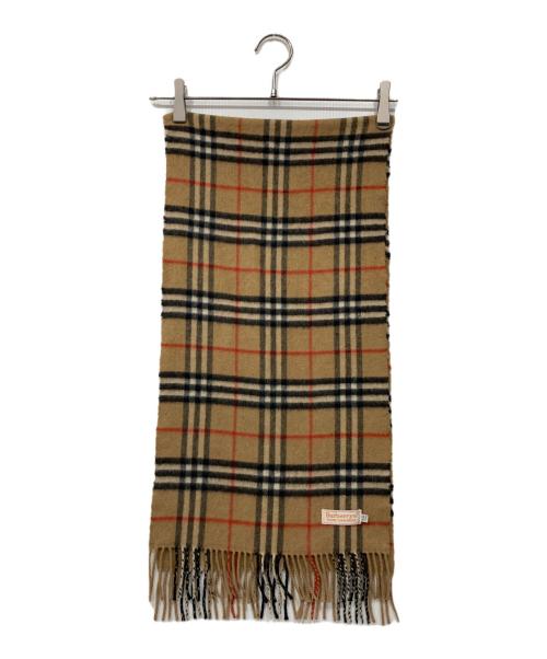 Burberry's（バーバリーズ）Burberry's (バーバリーズ) マフラー ベージュの古着・服飾アイテム