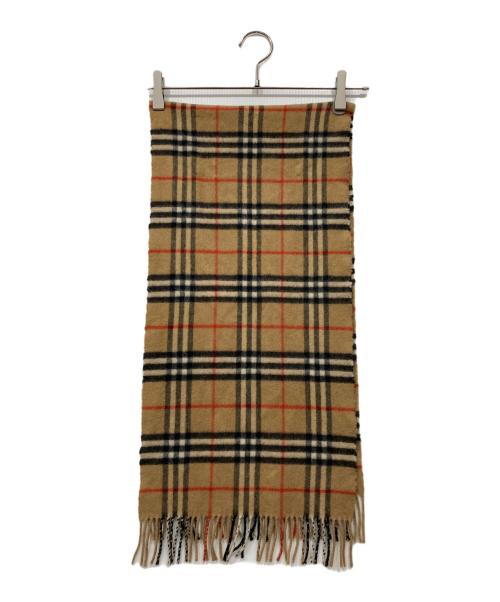 Burberry's（バーバリーズ）Burberry's (バーバリーズ) マフラー ベージュの古着・服飾アイテム