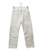 LEVI'Sリーバイス）の古着「501デニムパンツ」｜ホワイト