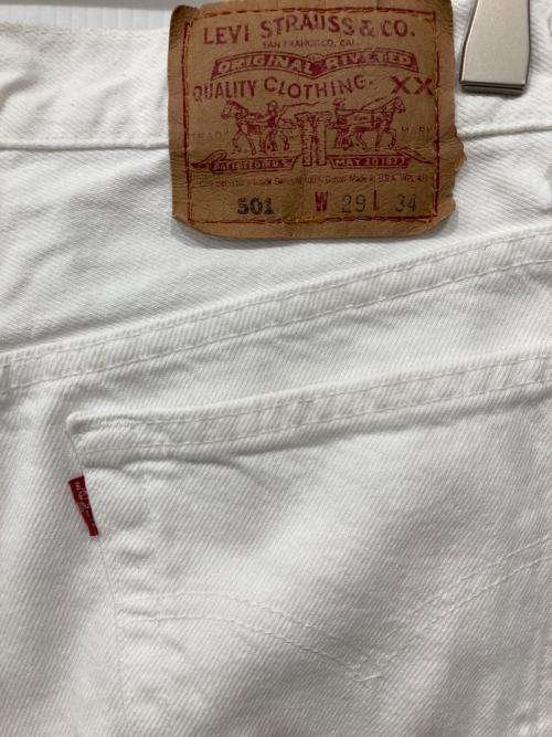 LEVI'S（リーバイス）LEVI'S (リーバイス) 501デニムパンツ ホワイト サイズ:W29の古着・服飾アイテム