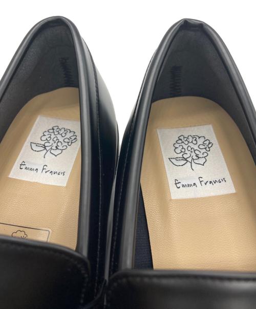 EMMA FRANCIS（エマフランシス）EMMA FRANCIS (エマフランシス) フラット ビットローファー ブラック サイズ:24.5の古着・服飾アイテム