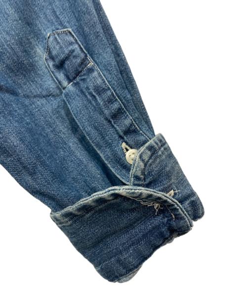 POLO RALPH LAUREN（ポロ・ラルフローレン）POLO RALPH LAUREN (ポロ・ラルフローレン) クラシック フィット デニム シャツ インディゴ サイズ:XSの古着・服飾アイテム