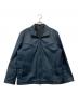 SCHAFFEN（シャッフェン）の古着「キャメル レザー ジャケット」｜ネイビー