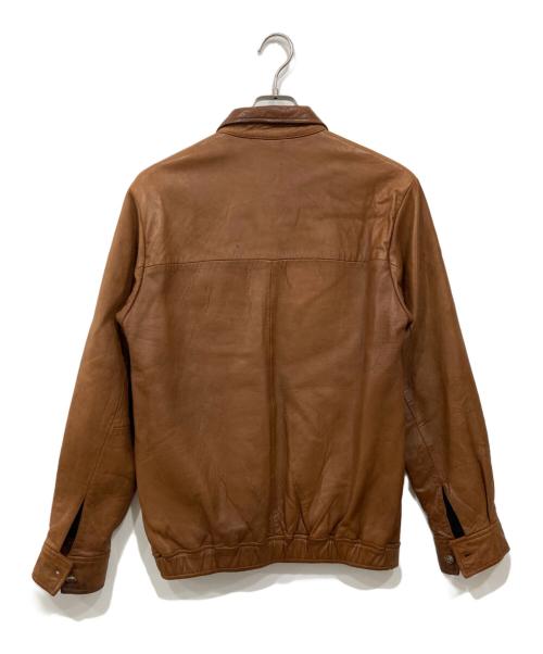 POLO RALPH LAUREN（ポロ・ラルフローレン）POLO RALPH LAUREN (ポロ・ラルフローレン) レザースイングトップ ブラウン サイズ:不明の古着・服飾アイテム