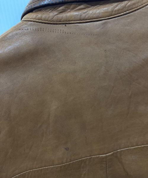 POLO RALPH LAUREN（ポロ・ラルフローレン）POLO RALPH LAUREN (ポロ・ラルフローレン) レザースイングトップ ブラウン サイズ:不明の古着・服飾アイテム