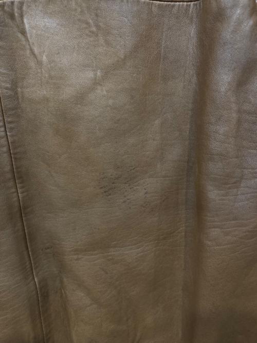 POLO RALPH LAUREN（ポロ・ラルフローレン）POLO RALPH LAUREN (ポロ・ラルフローレン) レザースイングトップ ブラウン サイズ:不明の古着・服飾アイテム