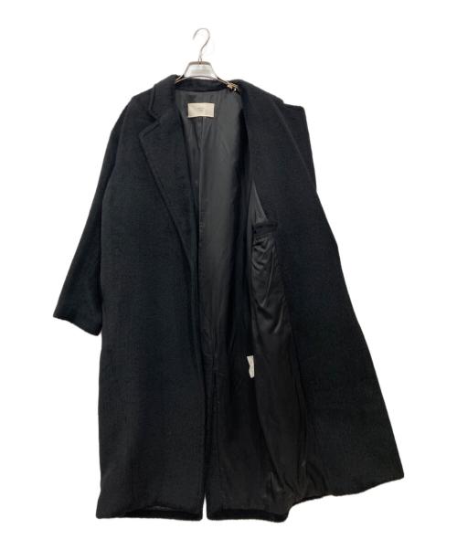 ARCH THE（アーチ ザ）ARCH THE (アーチ ザ) アルパカウールガウンコート ブラック サイズ:34の古着・服飾アイテム