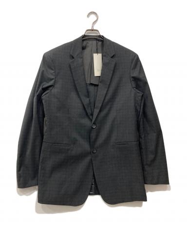 【美品XL】カルバンクライン テーラードジャケット　洗濯可能　ロゴボタン　黒 中古・古着通販】ck Calvin Klein (シーケーカルバンクライン