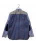 JUNYA WATANABE MAN (ジュンヤワタナベマン) チェックシャツ ネイビー×ブルー サイズ:XS：16000円