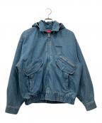 SUPREMEシュプリーム）の古着「フーデッドユーティリティージャケット」｜インディゴ