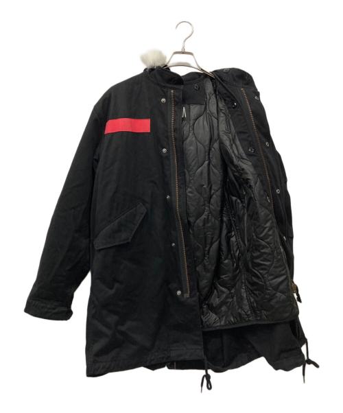 ELVIRA（エルビラ）ELVIRA (エルビラ) モッズコート ブラック サイズ:Mの古着・服飾アイテム