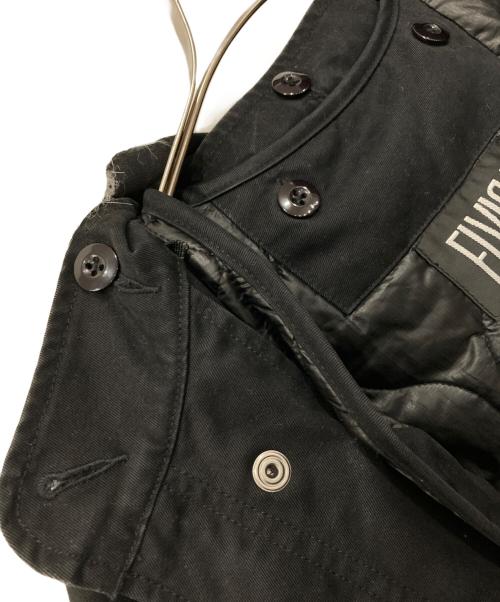 ELVIRA（エルビラ）ELVIRA (エルビラ) モッズコート ブラック サイズ:Mの古着・服飾アイテム