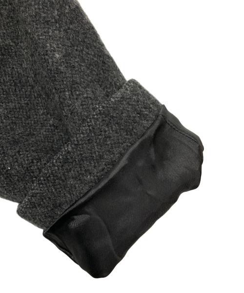 J.PRESS（ジェイプレス）J.PRESS (ジェイプレス) ショートビーバー ステンカラー コート グレー サイズ:11の古着・服飾アイテム