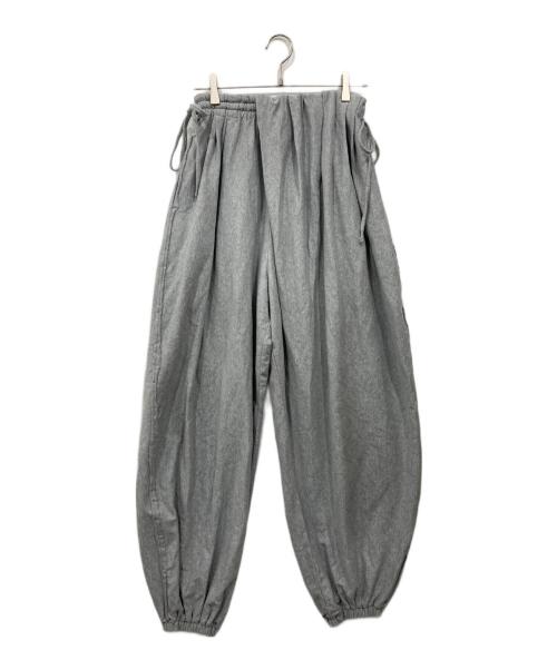 MAISON SPECIAL（メゾンスペシャル）MAISON SPECIAL (メゾンスペシャル) Asymmetrical Balloon Pants グレー サイズ:36の古着・服飾アイテム