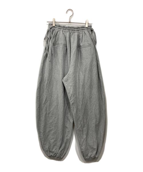 MAISON SPECIAL（メゾンスペシャル）MAISON SPECIAL (メゾンスペシャル) Asymmetrical Balloon Pants グレー サイズ:36の古着・服飾アイテム