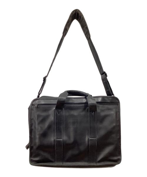 TUMI（トゥミ）TUMI (トゥミ) 拡張式レザービジネスバッグ ブラックの古着・服飾アイテム