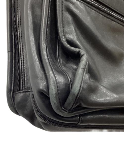 TUMI（トゥミ）TUMI (トゥミ) 拡張式レザービジネスバッグ ブラックの古着・服飾アイテム
