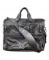 TUMI（トゥミ）の古着「拡張式レザービジネスバッグ」｜ブラック
