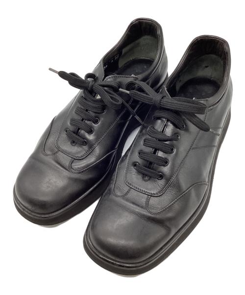 Salvatore Ferragamo（サルヴァトーレ フェラガモ）Salvatore Ferragamo (サルヴァトーレ フェラガモ) レザーシューズ ブラック サイズ:SIZE 8 1/2の古着・服飾アイテム