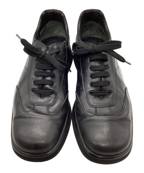 Salvatore Ferragamo（サルヴァトーレ フェラガモ）Salvatore Ferragamo (サルヴァトーレ フェラガモ) レザーシューズ ブラック サイズ:SIZE 8 1/2の古着・服飾アイテム