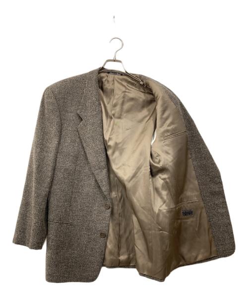 GIORGIO ARMANI（ジョルジオアルマーニ）GIORGIO ARMANI (ジョルジオアルマーニ) ウールテーラードジャケット ブラウン サイズ:Freeの古着・服飾アイテム