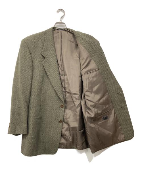 GIORGIO ARMANI（ジョルジオアルマーニ）GIORGIO ARMANI (ジョルジオアルマーニ) ウールテーラードジャケット カーキ サイズ:Freeの古着・服飾アイテム
