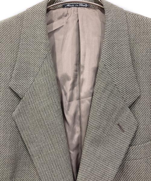 GIORGIO ARMANI（ジョルジオアルマーニ）GIORGIO ARMANI (ジョルジオアルマーニ) ウールテーラードジャケット カーキ サイズ:Freeの古着・服飾アイテム