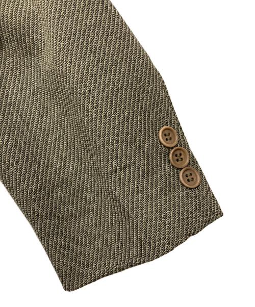 GIORGIO ARMANI（ジョルジオアルマーニ）GIORGIO ARMANI (ジョルジオアルマーニ) ウールテーラードジャケット カーキ サイズ:Freeの古着・服飾アイテム